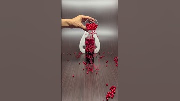 🪿 Calming Motion Reverse Beads ASMR | Mesmerizing Therapy #relaxing #asmr #satisfying