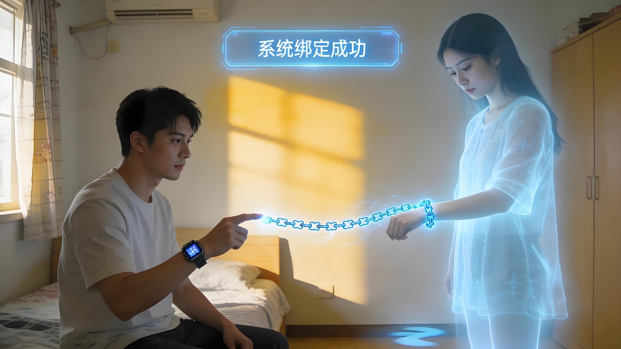 我一個打工屌絲，半夜被女鬼索命！瀕死時意外綁定抓鬼系統！😱⚡