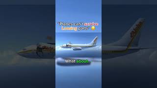 This Plane LOST Its Roof… And STILL Landed 😳✈️ #shorts #planes
