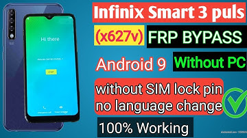 infinix Smart 3 puls (x627v)//(x5516b) FRP BYPASS Without PC//easy method 2024 ✅