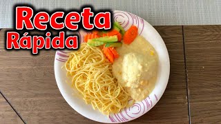 Que hago de COMER HOY ✅  (1 Tip) Pollo con crema ELOTE 🔴 | Chicken with ELOTE cream 🔥 BARATO