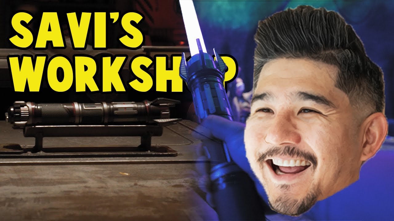 Building My Own Lightsaber at Savi's Workshop in Disneyland