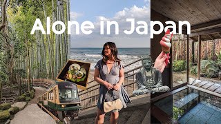 Alone in Japan 🌊 Ryokan stay in Ito, day trip to Kamakura, solo traveling 🇯🇵