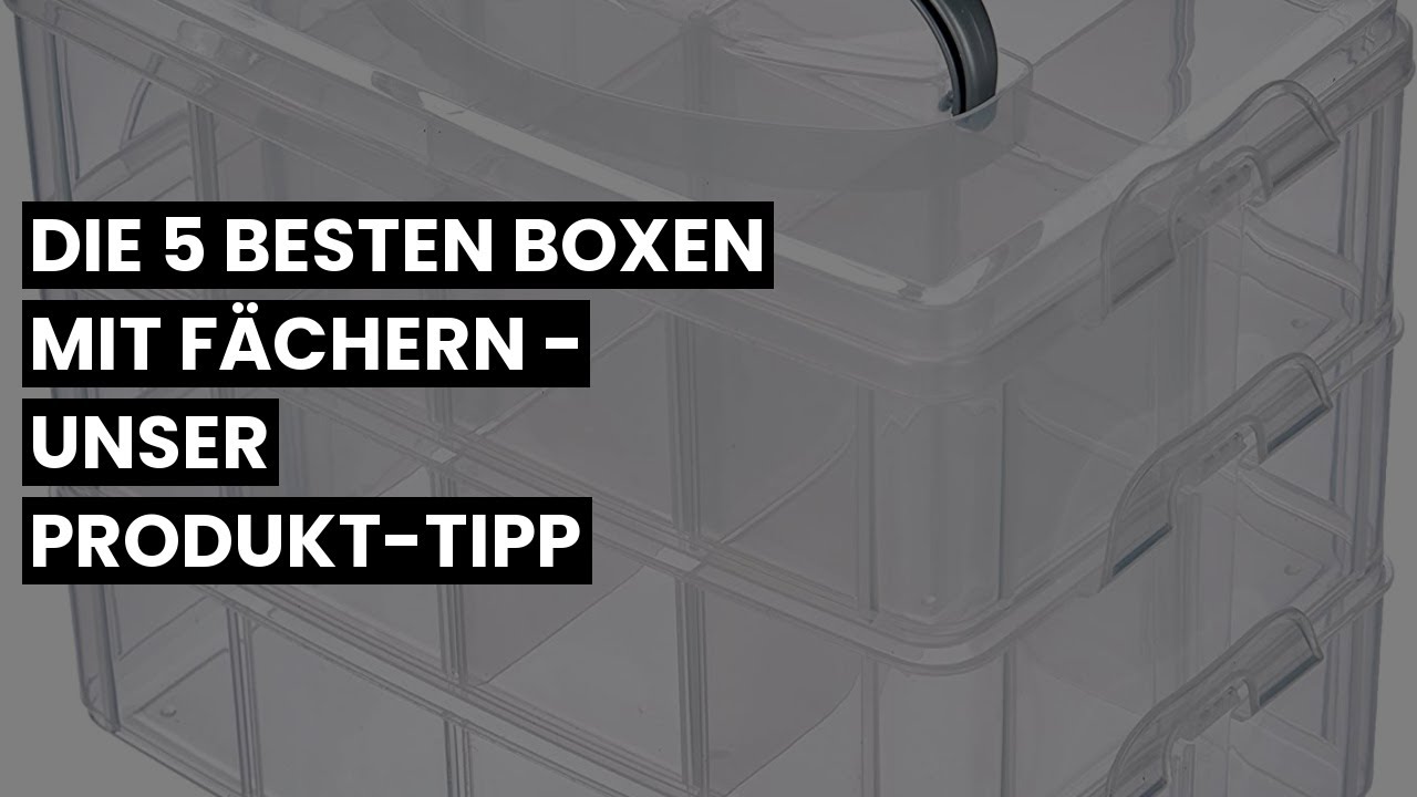 BOX MIT FÄCHERN: Die 5 besten Boxen mit Fächern - Unser Produkt-Tipp ✓
