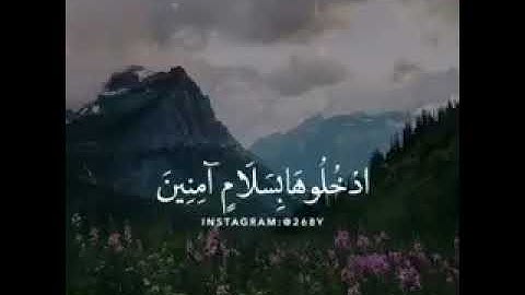 [  إِنَّ الْمُتَّقِينَ فِي جَنَّاتٍ وَعُيُونٍ  ] سورة الحجر