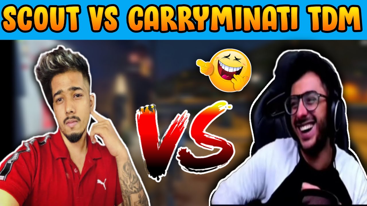 CARRY AND GAREEB TROLLING SCOUT VERY FUNNY MOMENTS | TDM | SCOUT VS CARRYMINATI| MR. SANSKARI GAMING