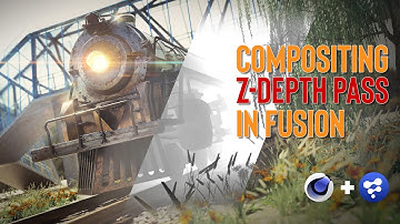 Compositing Z-Depth #Render Pass in #BlackMagic #Fusion - and a little more tips and tricks!