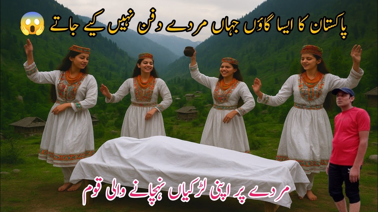 Kalash Valley Culture | Unique Death Rituals & Girls Dance Celebration | CD70 Bike Tour Pakistan