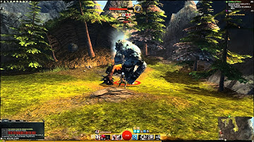 GW2: Thief Soloing Champion Ettin (condition damage gear) HD