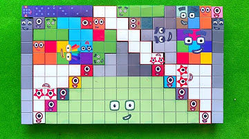 Looking for Numberblocks NEW 169 Puzzle Tetris Shape | ASMR chirping of birds