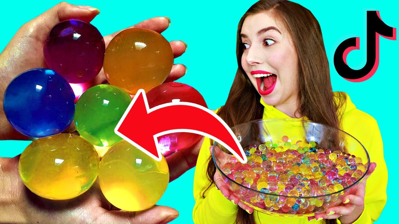 TESTUJE LIFEHACKI Z TIKTOKA XXL KULKI WODNE ŻELOWE