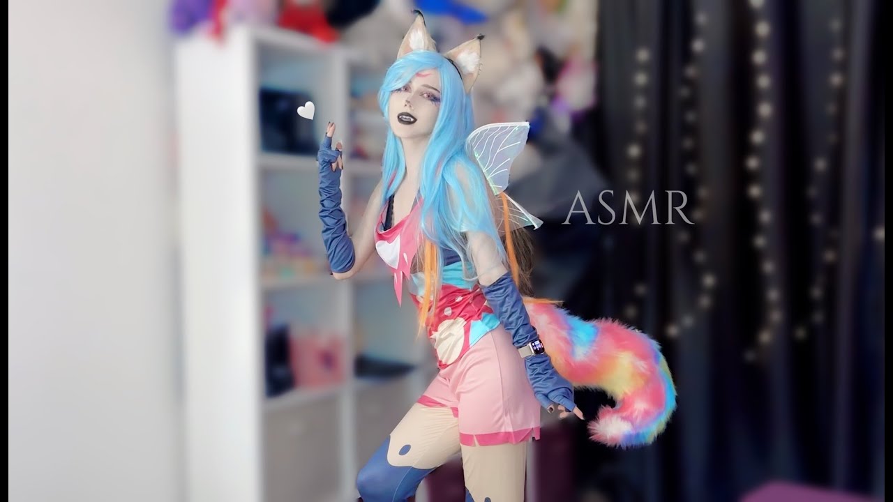 ☾♱ ASMR: Королева пчел флиртует с тобой. Ролевая игра в косплей-костюме 