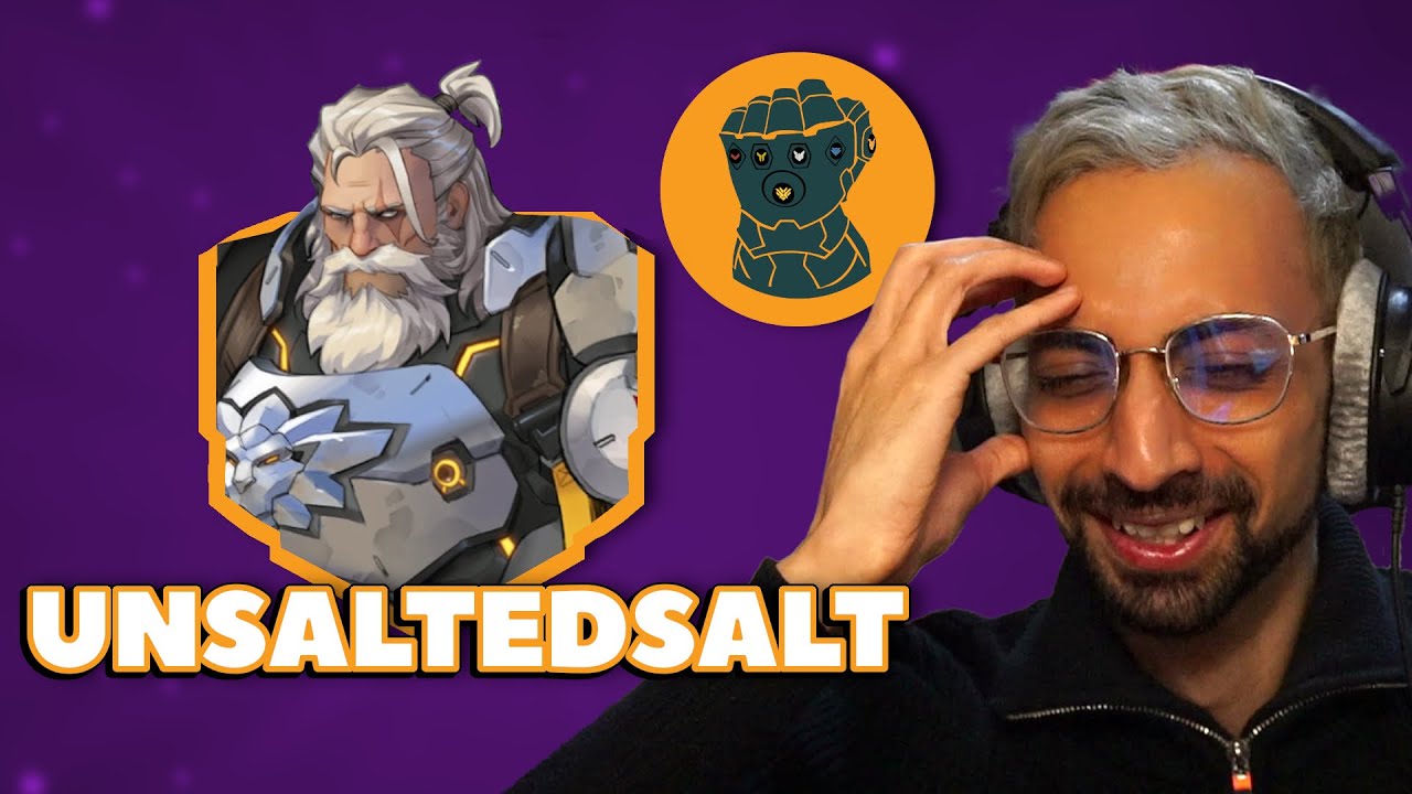 "Reinhardt Is EASY" Unsaltedsalt Making Enemies on The Ranked Gauntlet