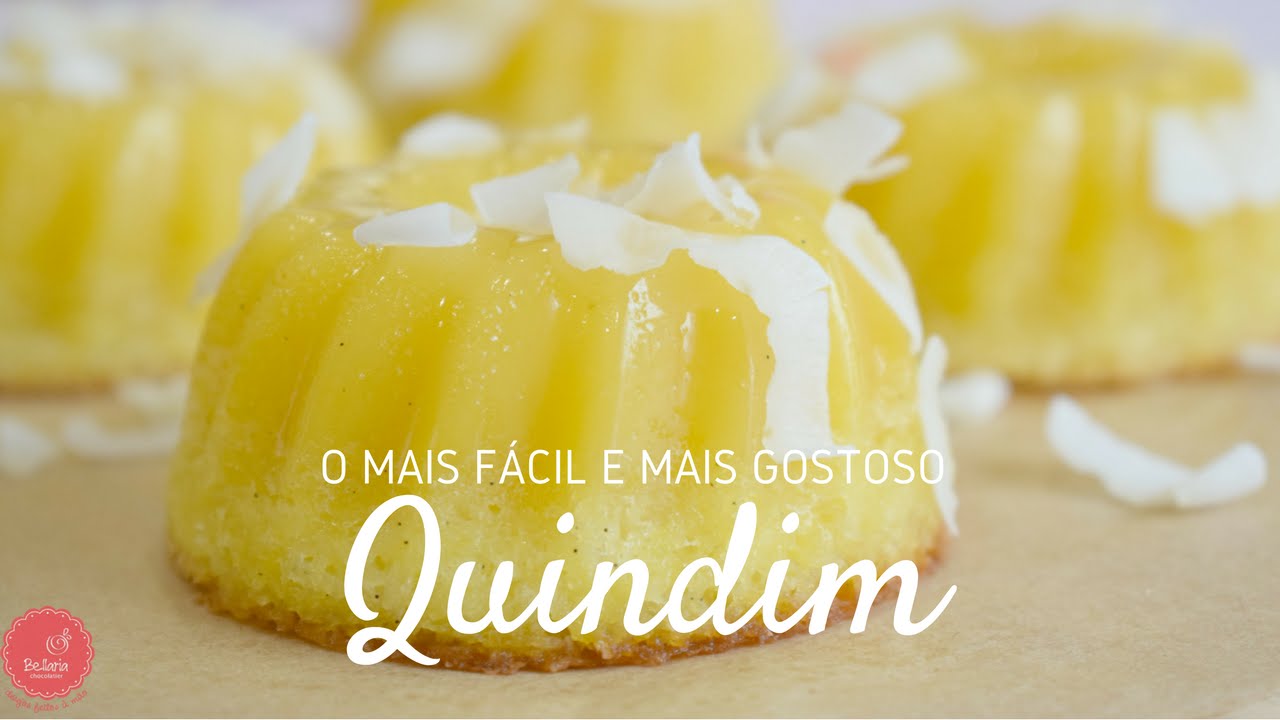 QUINDIM - A RECEITA MAIS FÁCIL E GOSTOSA DO MUNDO! ♡ - novo formato de video!