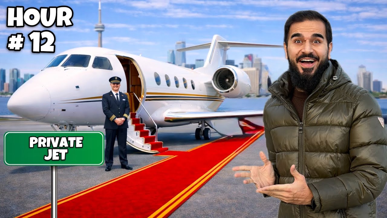 TRAVELLING IN PRIVATE JET FOR THE FIRST TIME 🇨🇦😍