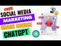 How to Use ChatGPT for Social Media Marketing | Free Ai Marketing
