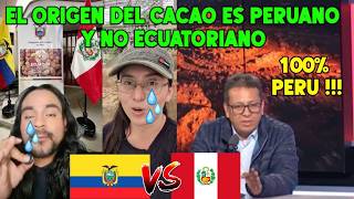 EL CACAO ES DE ORIGEN PERUANO Y NO ECUATORIANO