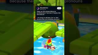 to non binary people 💛🤍💜🖤