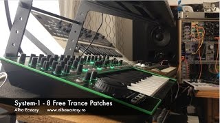 SYSTEM-1 - 8 FREE TRANCE PATCHES