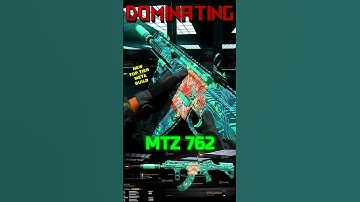 This *MTZ 762* Build is DOMINATING in MODERN WARFARE 3 | Best Class Setup | META | COD #shorts