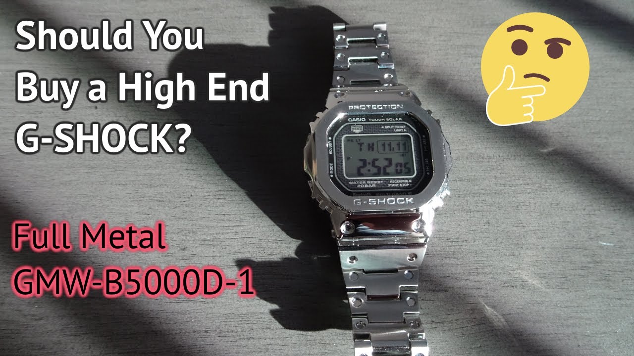 How Much Would You Spend On a G SHOCK?   GMW BD Full Metal