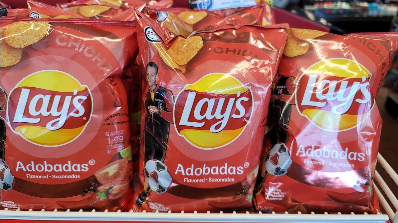 Lays Adobadas Chicharito chip review! YouTube