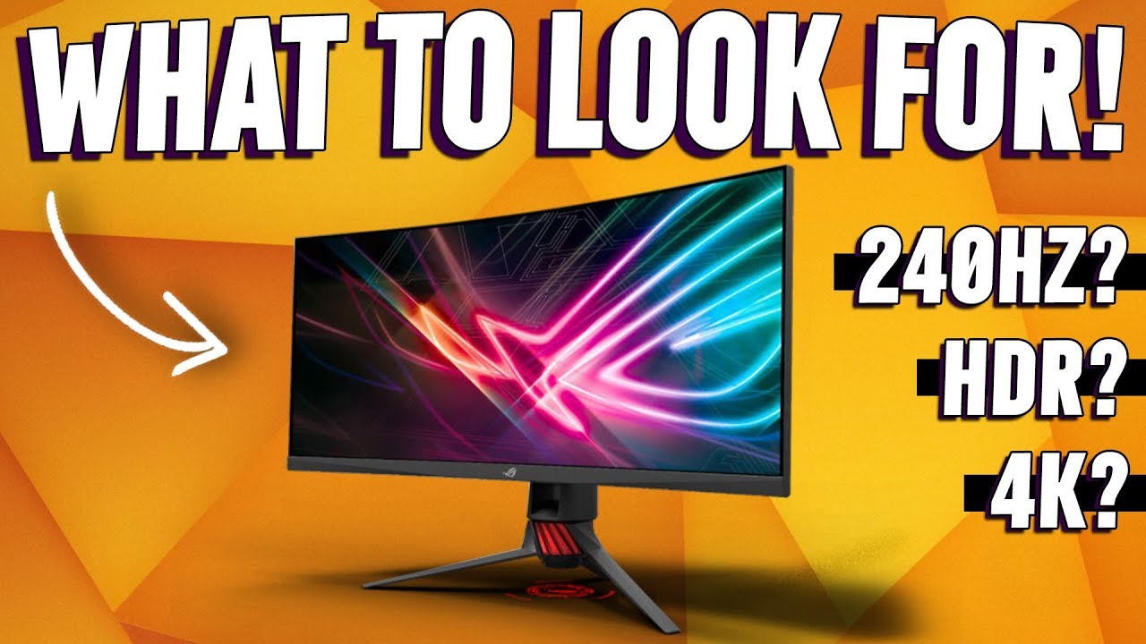 Gaming Monitor In 2020 