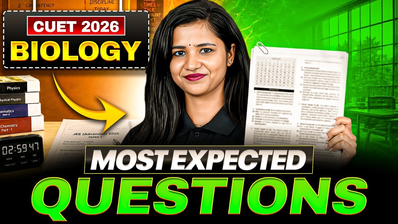 CUET 2026 Biology Most Expexted Questions |CUET Biology Preparation ...