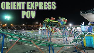 Orient Express POV (4K 60FPS), Dreamland Amusements Wisdom Rides Kiddie Coaster | Non-Copyright