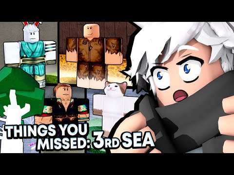 5 things YOU should KNOW in the THIRD SEA #roblox #bloxfruits, how to get  5000 observation haki