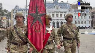NO VISTO EN TV: Bandas ingresan a Plaza Sotomayor. Glorias Navales 2026