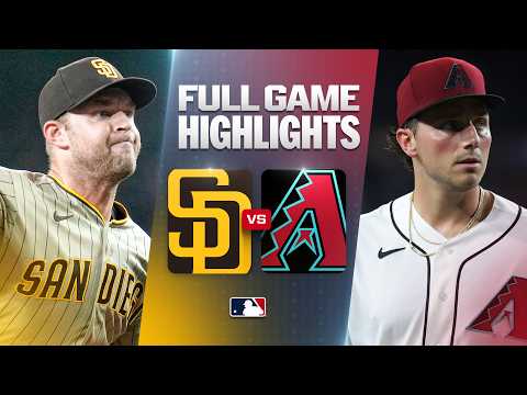 PADRES vs. D-BACKS: Official Full Game Highlights (August 3) | 2026 MLB Season