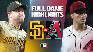 PADRES vs. D-BACKS: Official Full Game Highlights (August 3) | 2026 MLB Season