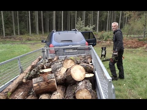 LEVEN IN ZWEDEN   makreel roken en de houtvoorraad