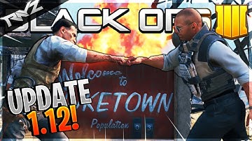 UPDATE 1.12 RELEASE DATE & INFO! HUGE BLACKOUT CHANGES, NEW WEAPONS & NEW GAUNTLET! (Black Ops 4)