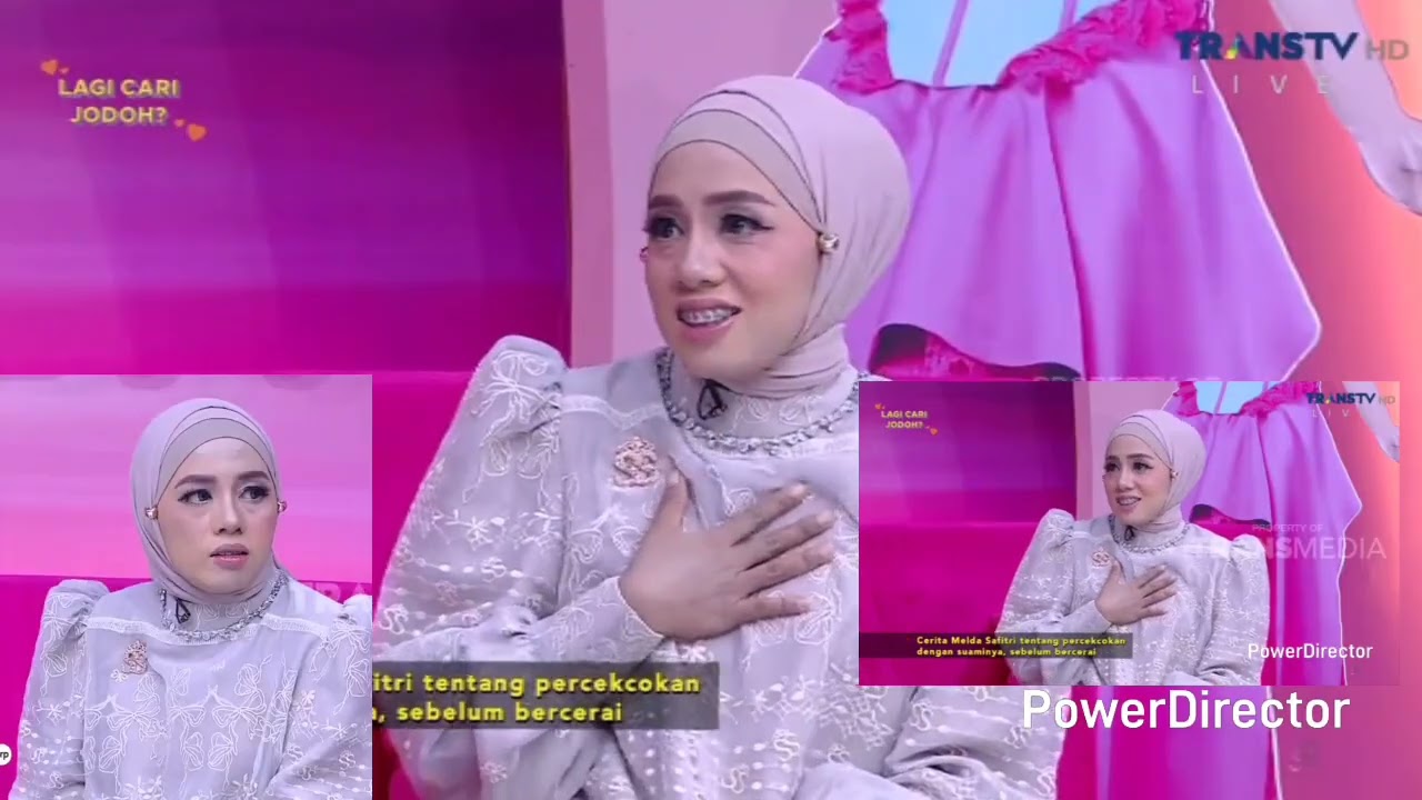 SOSOK MELDA SAFITRI YANG DITALAK SUAMI SETELAH LOLOS P3K.DI ACARA PAGI PAGI AMBRAY. DI TRANS TV 