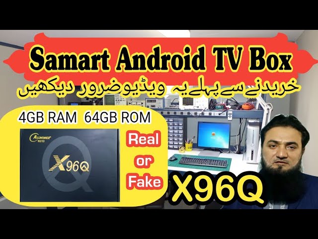 ANDROID BOX X96Q 4/32GB - GoTech