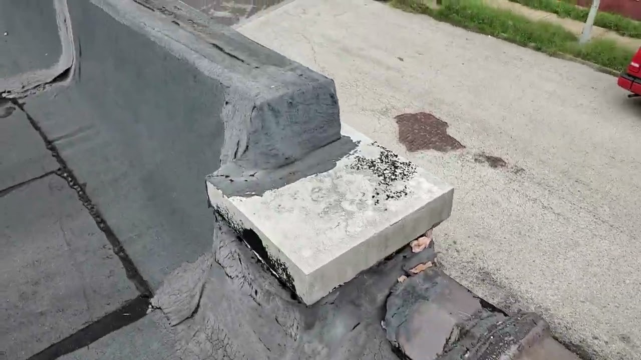 Capping, Flashing & Parapet Walls on a Flat Roof.