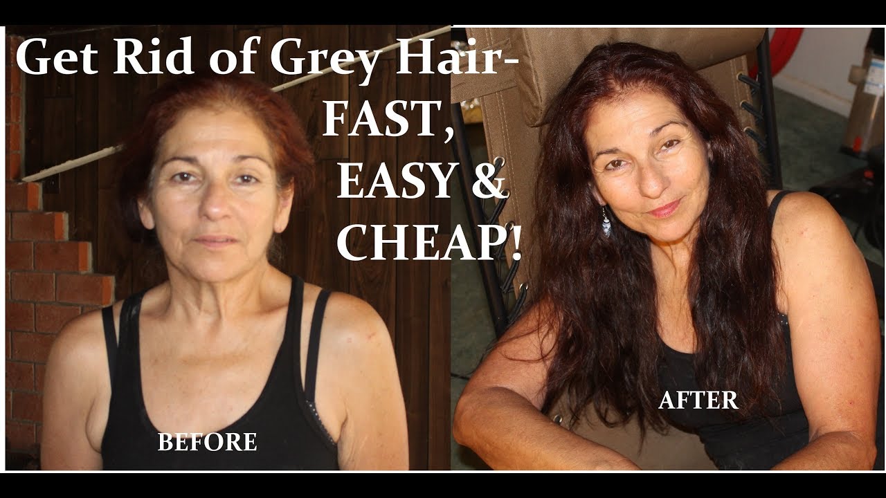 Fast Professional Haircolor for Gray Hair - Save Money at Home