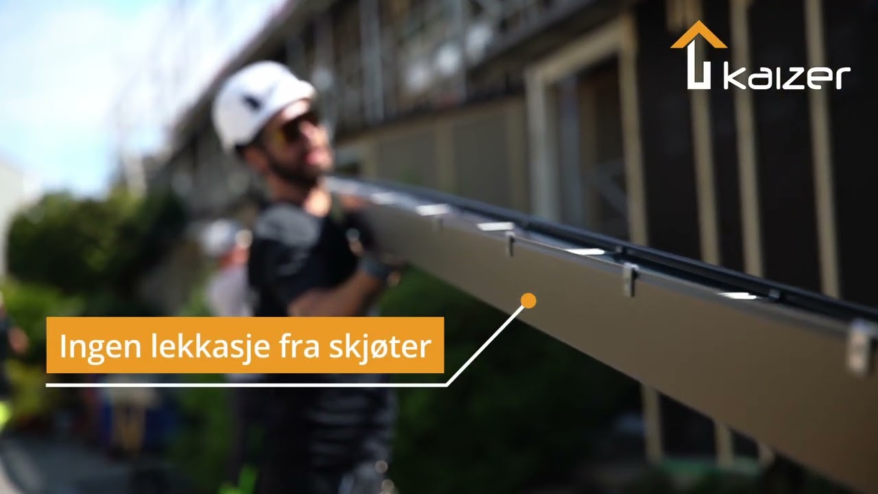 Kaizer Skjøtefrie Takrenner