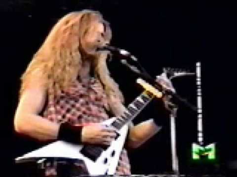 Megadeth - Sweating Bullets live Italy