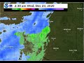 Radar P-Type Loop, December 22nd, 2020 950 pm CST to December 23rd, 2020 3:50 am CST.
