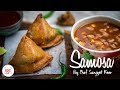 Khasta Samosa Recipe with imli Aur pyaaz ki chutney | Chef Sanjyot Keer