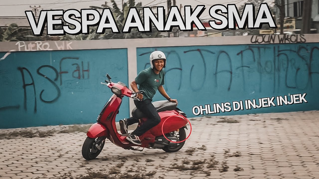 VESPA MATIC ANAK SMA JAMAN NOW - YouTube