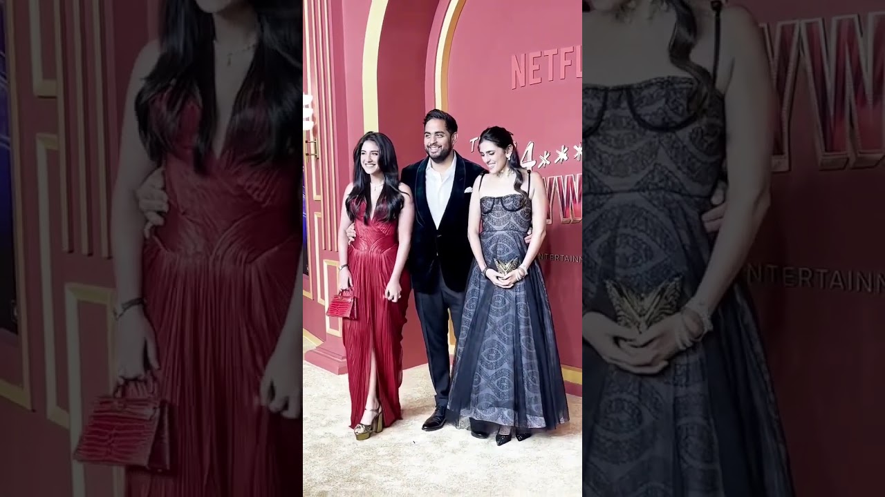 Radhika Merchant ✨🌹 Gorgeous At BaDs of Bollywood Premiere 🎬👑 | Ambani Glam