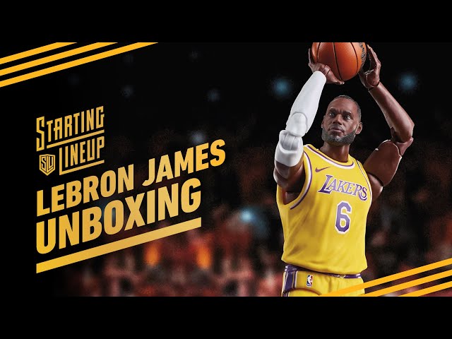 Hasbro LeBron James and Stephen Curry from NBA Starting Lineup Series 1  Review 