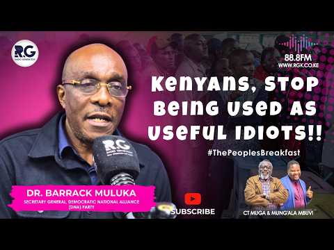 Kenyans, Stop Being Used As Useful Idiots. They are Using You Like  Spoons ~ Dr. Barrack Muluka