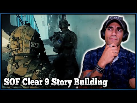 Ukraine Special Forces Clear 9-Story Building - Marine reacts @UNITED24media