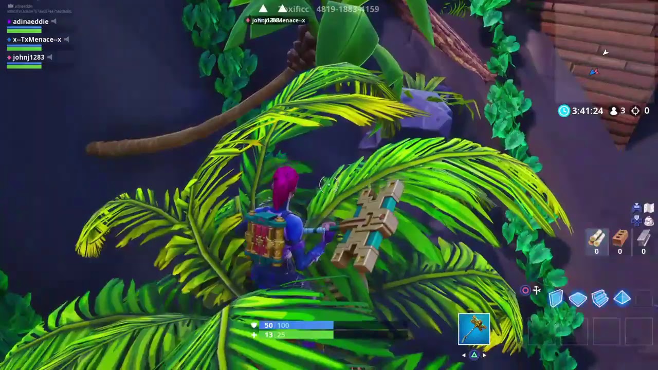 Late night stream with friends.