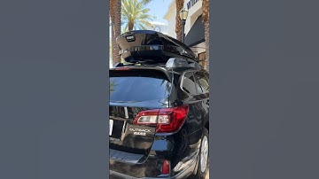 THULE Motion XT Rooftop Cargo Carrier #rei #subaru 2015 Outback @thule @Subaru @rei